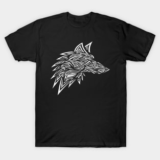 Wolf tattoo love colorful T-Shirt